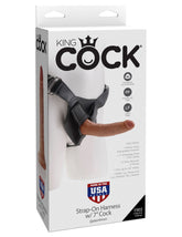 King Cock Strap-On Harness (Tan) – Realistic Strap-On Harness Tan STRAP-ONS